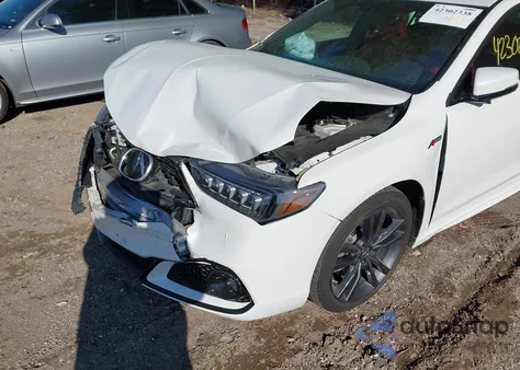 2020 Acura Tlx A-Spec/A-Spec W/Red Leather from USA, damaged, VIN 19UUB2F66LA002614